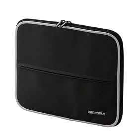 ELECOM �ᔽ�����A�|���E���^���C���i�[�o�b�O�i�Q�l���e���@230*40*185mm�j �u���b�N ZSB-IB018BK