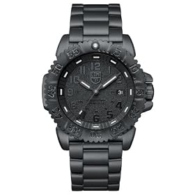 [���~�m�b�N�X]Luminox �r���v �l�C�r�[�V�[���Y �J���[�}�[�N ���^���P�[�X �u���b�N�A�E�g 3152BlackOut �����Y �y���K�A���i�z