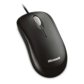 �}�C�N���\�t�g �I�v�e�B�J�� �}�E�X Basic Optical Mouse �Z�T�~ �u���b�N P58-00044