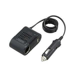 【クリックで詳細表示】バル(BAL) トラック(24V車)で自家用車(12V車)用機器＋USBの2つの電源が使えるDC/DCコンバーター 3A NO.1770