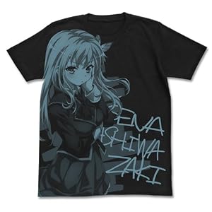 【クリックで詳細表示】僕は友達が少ない 柏崎星奈Tシャツ ブラック サイズ：M