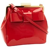Orla Kiely Patent Leather Holly Handbag