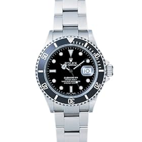 [�����b�N�X] ROLEX �r���v �T�u�}���[�i�f�C�g 16610 �u���b�N �����Y [���s�A���i]