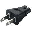 ELECOM �m�[�gPC�d�� AC�A�_�v�^�p�����v���O/2pin-2pin/���� T-PCAD22H