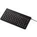 ELECOM �����u�������L�[�{�[�h 82�L�[�R���p�N�g �u���b�N (PS3�Ή�) TK-FCM006BK