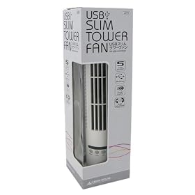 �O���[���n�E�X �X�����^���[�^USB��@ �z���C�g GH-USB-FANTWW