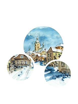 Decorange Wandbild 3er Set