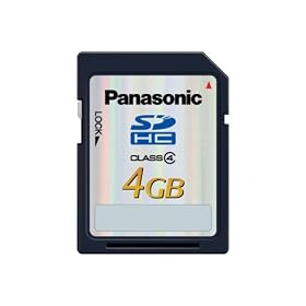 �p�i�\�j�b�N Panasonic SDHC 4GB �������[�J�[�h 20MB/S����CLASS4 ���s�A���i �p�b�P�[�W�i
