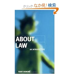 About Law: A Introduction (Clarendon Law Series)