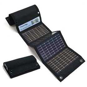 Powerfilm USB+AA Solar Charger (�\�[���[�`���[�W���[�j�u���b�N�@�G�l���[�v�[�d�r�t��