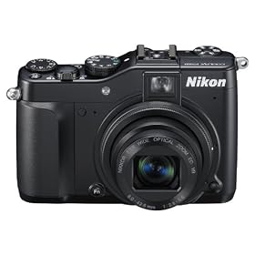 Nikon �f�W�^���J����  COOLPIX P7000 �u���b�N 1010����f ���w7.1�{�Y�[�� �L�p28mm 3.0�^�t�� 1/1.7�^CCD