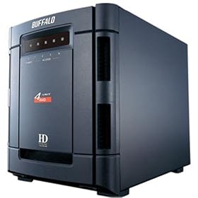 BUFFALO eSATA&USB2.0 HDD RAID 2TB HD-Q2.0TSU2/R5
