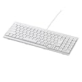 iBUFFALO �t���L�[�{�[�h USB�ڑ� �p���^�O���t �z���C�g BSKBU03WH