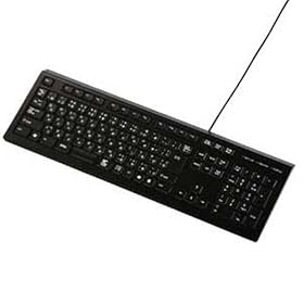 �G���R�� �M�A�h���C�v��USB���{��109�X�^���_�[�h�L�[�{�[�h(�u���b�N) TK-U09FGBK