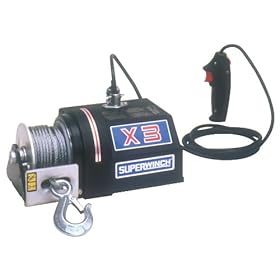 【クリックで詳細表示】サン自動車工業 SUPER WINCH(スーパーウインチ) 高性能小型電動ウインチ X3 S07