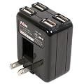 �v���e�b�N P-4WAY USB4���AC�A�_�v�^�[ PD-4BK �u���b�N �yiPad/iPhone 3G,3GS,4/iPod nano 5G/iPod�e��/�Q�[���@/�g�сz