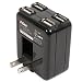 �v���e�b�N P-4WAY USB4���AC�A�_�v�^�[ PD-4BK �u���b�N �yiPad/iPhone 3G,3GS,4/iPod nano 5G/iPod�e��/�Q�[���@/�g�сz