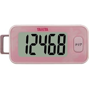 【クリックで詳細表示】タニタ(TANITA) 3Dセンサー搭載歩数計 桜 FB-731-PK