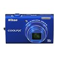 Nikon �f�W�^���J���� COOLPIX (�N�[���s�N�X) S6200 �I�[�V�����u���[ S6200BL
