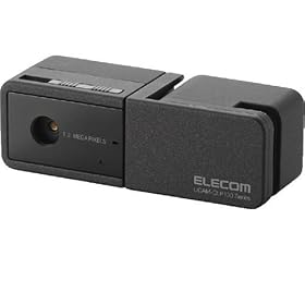 ELECOM PC�J���� 130����f �h���C�o���X �}�C�N���� �m�[�gPC���� �u���b�N UCAM-DLP130TBK