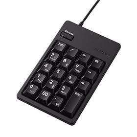 ELECOM USB�e���L�[�p�b�h TK-UFHBK