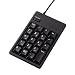 ELECOM USB�e���L�[�p�b�h TK-UFHBK