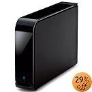 BUFFALO USB3.0�p �O�t��HDD 2TB �u���b�N HD-LB2.0TU3-BKD