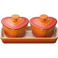 Le Creuset  �v�`�E�����J���E�_���[���E�Z�b�g �I�����W 910223-00-09