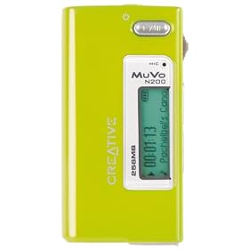 [�A�E�g���b�g] Creative �������[�v���C�� MuVo MICRO N200 512MB �O���[�� [CMVN200512-GROL]