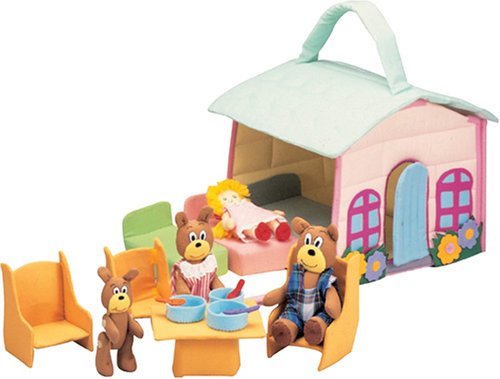  立体ハウス 三匹のクマ   Goldilocks and the Three Bears Set