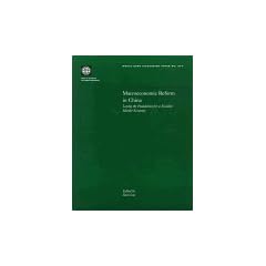 Macroeconomic Reform in China: Laying the Foundation for a Socialist Market Economy (World Bank Discussion Paper)