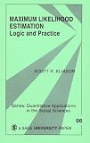 [Book] Maximum Likelihood Estimation: Logic and Practice