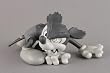 VINYL COLLECTIBLE DOLLS MICKEY MOUSE (RUNAWAY BRAIN���) B/W Ver. VCD-85