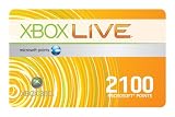 Xbox 360 - Live Points Card 2100