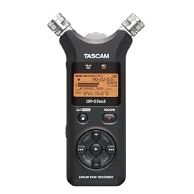 TEAC TASCAM 24bit/96kHz�Ή����j�APCM/IC���R�[�_�[ DR-07MK2