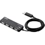 ELECOM USB�n�u USB2.0�Ή� AC�A�_�v�^�t �Z���t�E�o�X�p���[���Ή� 4�|�[�g �u���b�N U2H-EG4SBK