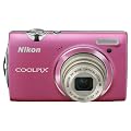 Nikon �f�W�^���J���� COOLPIX (�N�[���s�N�X) S5100 �z�b�g�s���N S5100PK 1220����f ���w5�{�Y�[�� �L�p28mm 2.7�^�t��