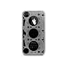 id America iPhone4S,iPhone4�p �A���~�P�[�X GASKET �V���o�[ idc402SIL