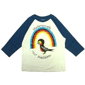 Mademoiselle papillon Rainbow swallow Long sleeveTee