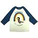 Mademoiselle papillon Rainbow swallow Long sleeveTee�y�l�C�r�[size:70�z