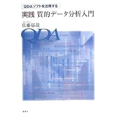 QDA�\�t�g�����p������H���I�f�[�^���͓���