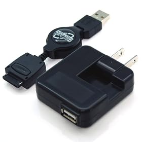 RIX USB��AC�[�d�� AU �Ή� (�u���b�N) RX-USA501A