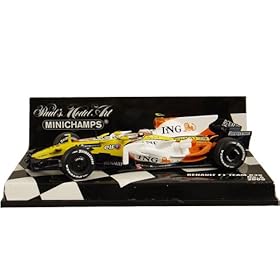 【クリックで詳細表示】【MINICHAMPS/ミニチャンプス】1/43 ING ルノー F1チーム R28 N.ピケJr.