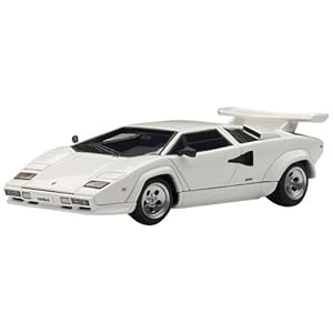 【クリックでお店のこの商品のページへ】Amazon.co.jp | AUTOart 1/43 ランボルギーニ カウンタック 5000S (ホワイト) | ホビー 通販