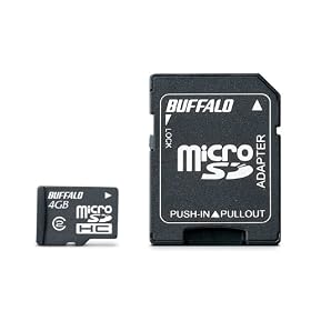 BUFFALO Class2 microSD 4GB RMSD-BS4GC2SA