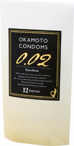 �yOKAMOTO CONDOMS 0.02 Excellent�z �I�J���g �R���h�[���Y 0.02 �G�N�Z�����g 1��12�� OKAMOTO CONDOMS �݌ɂ��� 1,312