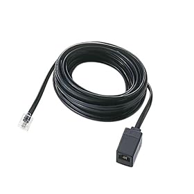 LOAS ���W�����P�[�u���p�����P�[�u�� 6��4�c�^�C�v 10m �u���b�N TEL-410BK