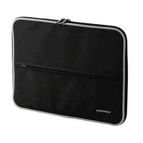 ELECOM �ᔽ�����A�|���E���^���C���i�[�o�b�O�i�Q�l���e���@315*40*235mm�j �u���b�N ZSB-IB015BK
