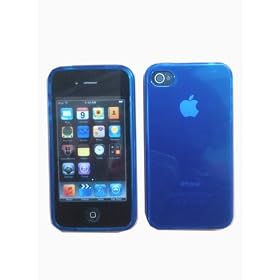 �y���o�[�P�[�X �N���A�z���򂪂���TPU�i�M�Y���|���E���^���j�P�[�X softbank iPhone4��p�@�V���R���P�[�X�J�o�[  �u���[�i�F�j