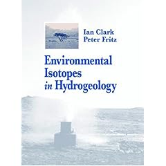 【クリックでお店のこの商品のページへ】Environmental Isotopes in Hydrogeology